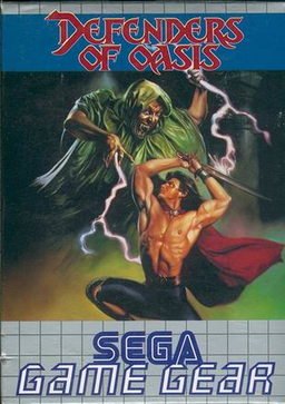 Shadam Crusader box art for Sega Game Gear